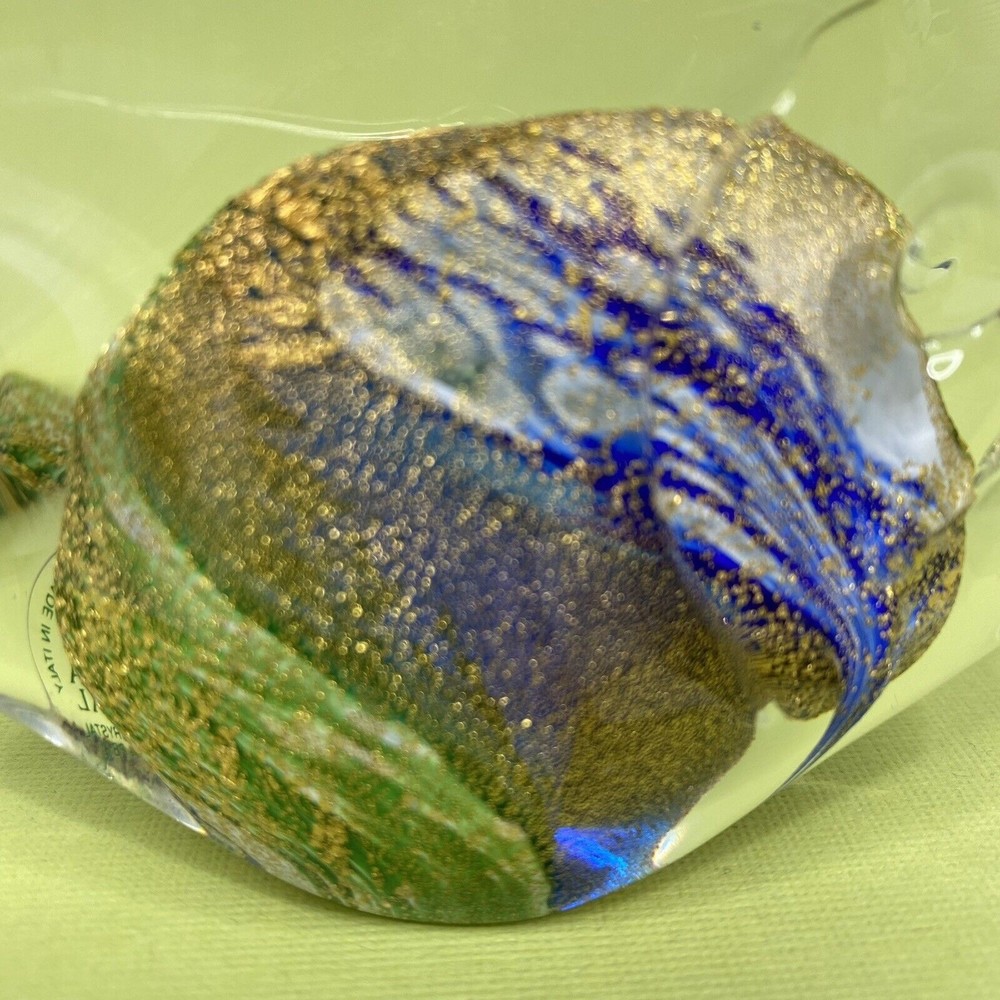 Josef Marcolin Sweden Art Glass Fish Paperweight - Picture 5 of 9